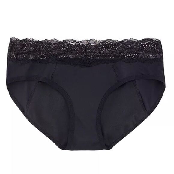 Victoria's Secret Black Lace Trim Panties - Picture 1 of 7